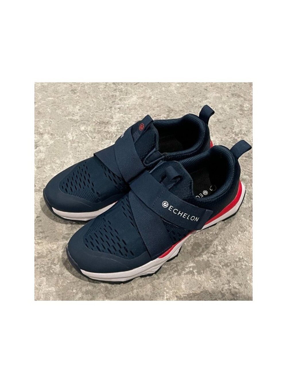 Echelon Women's indoor Cycling Sneakers Blue Sz 7.5 W 5 UK Unisex Hook & Loop